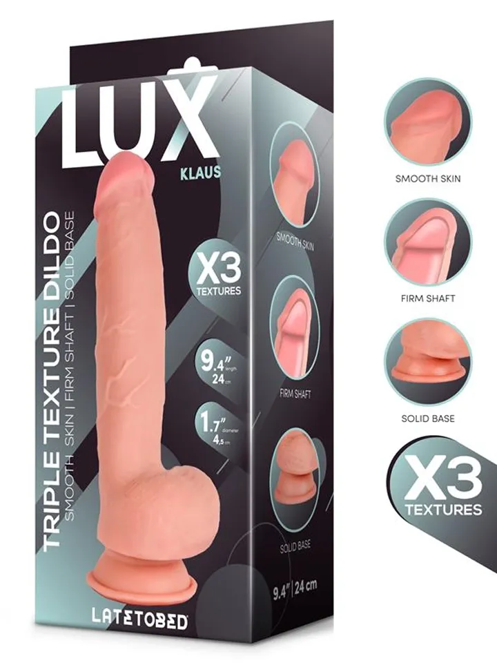 Klaus Triple Density Dildo 24 cm - Realistischer Dildo 1 [full]