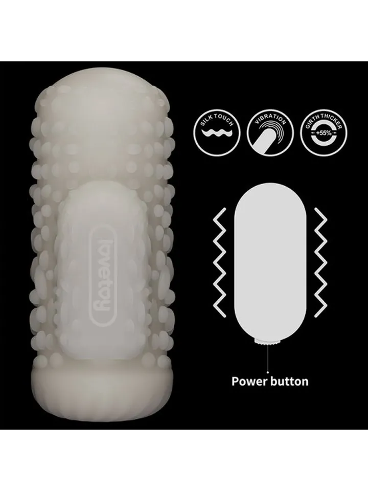 Knights Ring Vibrating Dual Purpose Sleeve-Drip - Vibrierender Penisverlängerer 3 [full]