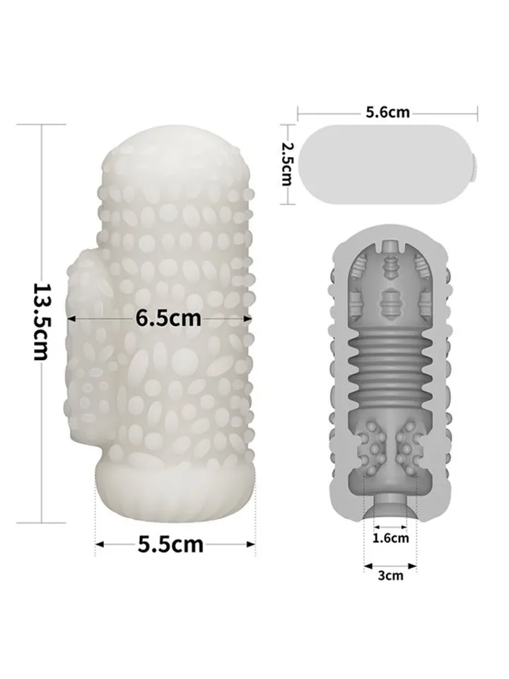 Knights Ring Vibrating Dual Purpose Sleeve-Drip - Vibrierender Penisverlängerer 4 [full]