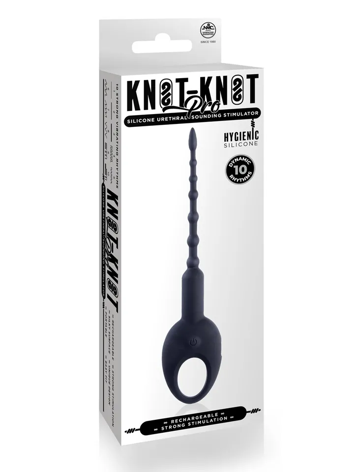 Knot-Knot Silikon-Harnröhrenstimulator - Vibrierender Dilator 5 [full]