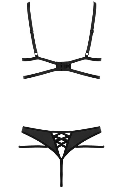 Kotek Blackelia 2-teiliges Set Schwarz - Unterwäschen Set 4