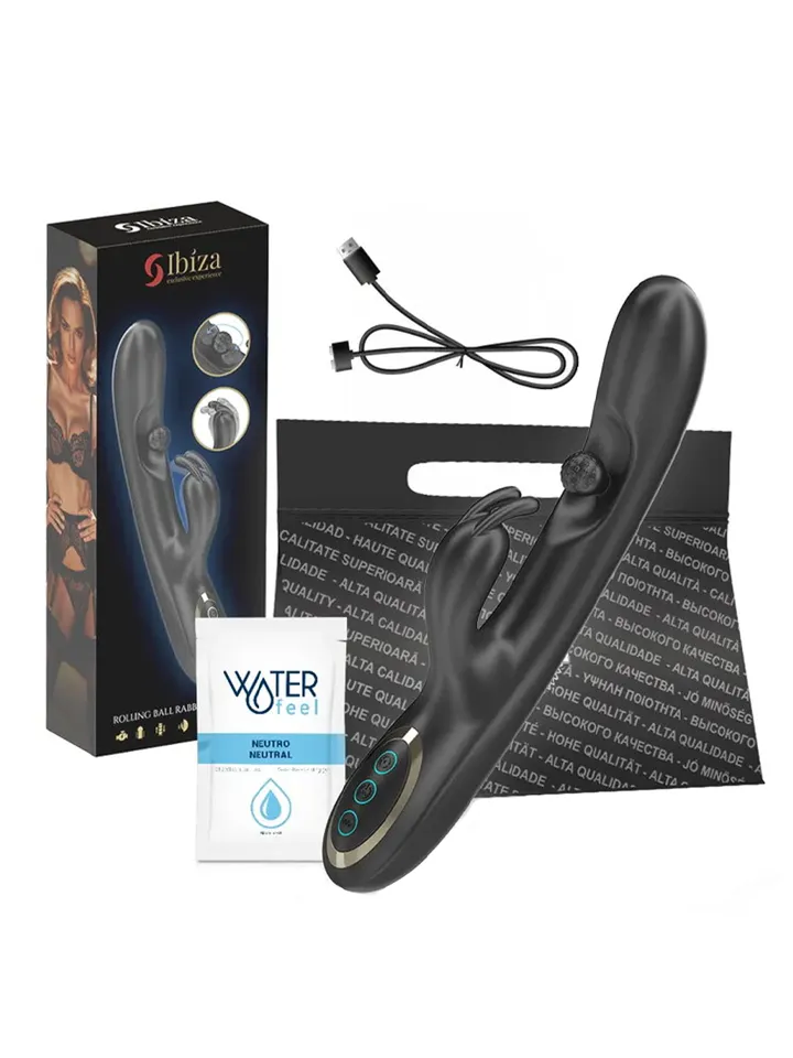 Kraftvoller Rabbit-Vibrator mit rotierender Perle - Rabbit-Vibrator 2 [full]