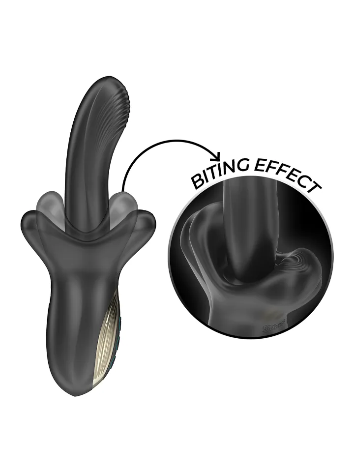 Kraftvoller Vibrator mit Stoß- und Beiß-Effekt - Rabbit-Vibratoren 2 [full]