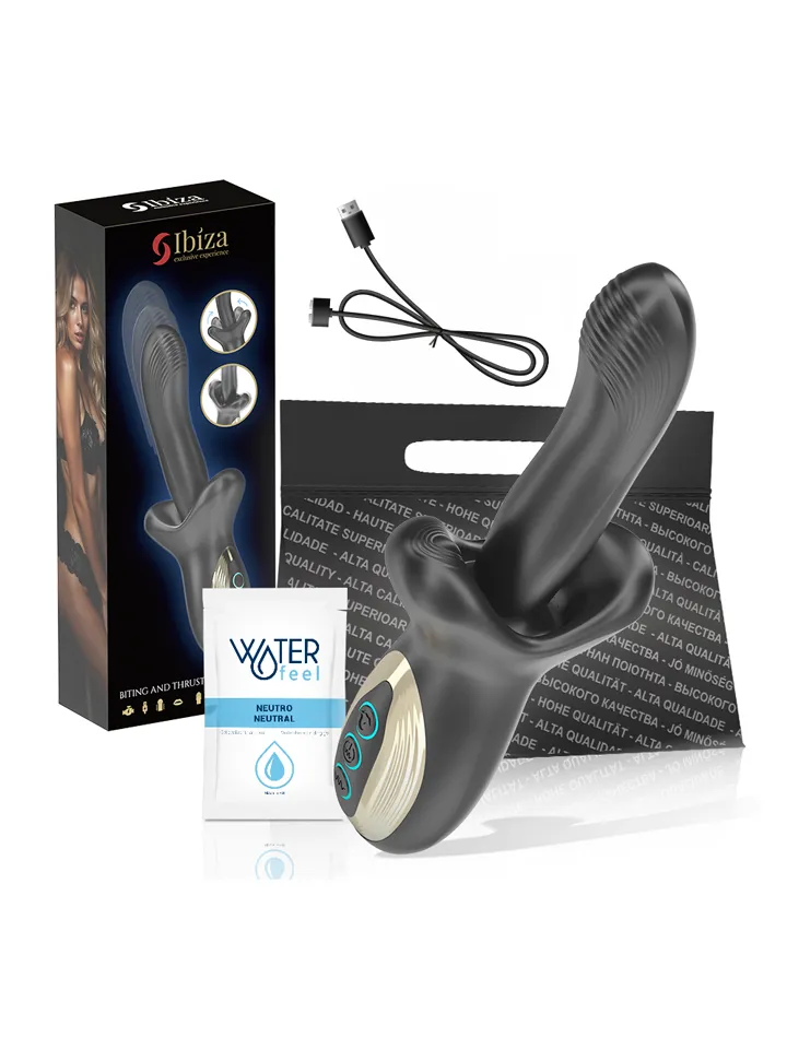 Kraftvoller Vibrator mit Stoß- und Beiß-Effekt - Rabbit-Vibratoren 3 [full]