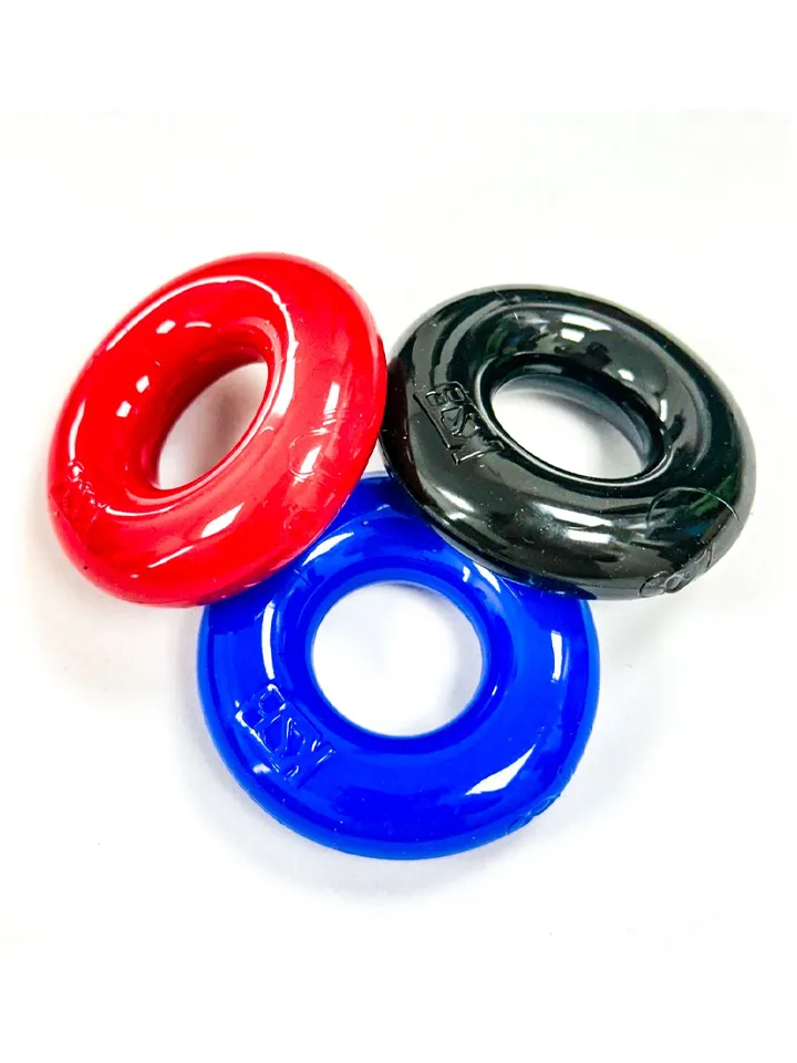 KSB Max-Stretch Cockring 3-pack - Cockring-Set 2 [full]