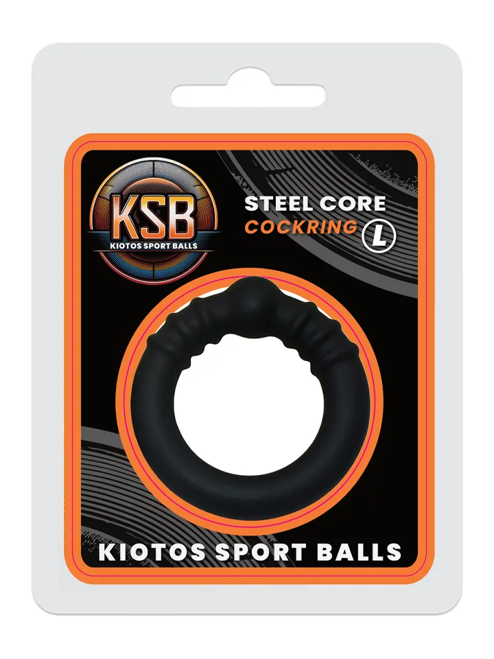 KSB Silicone Cockring With Steel-Core Large - Cockring 1 [full]