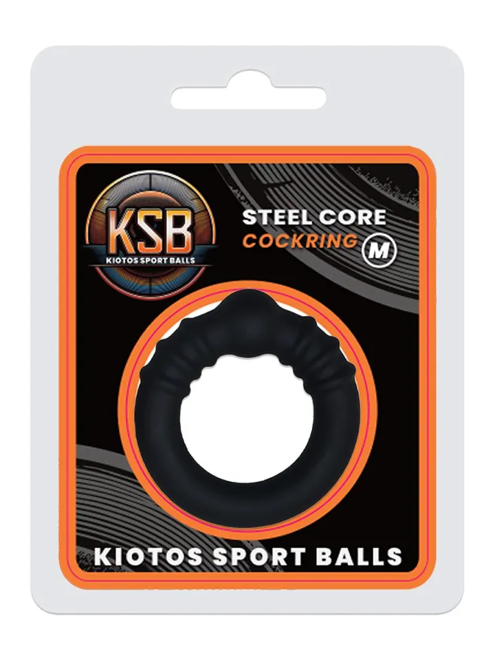 KSB Silicone Cockring With Steel-Core Medium - Penis- und Hodensackringe 1 [full]