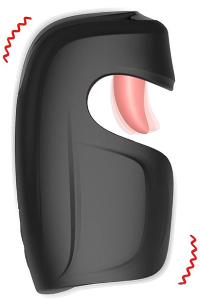 Kubex Masturbator With Licking Tongue, Pulsation & Vibration - Masturbator 2