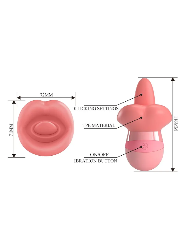 Kylee Vibrating Tongue Stimulator - Klitoris-Stimulator 3 [full]