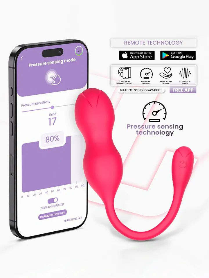 Kyra Pelvic Floor Trainer Pressure Sensing App - App-gesteuerte Vibratoren 1 [full]