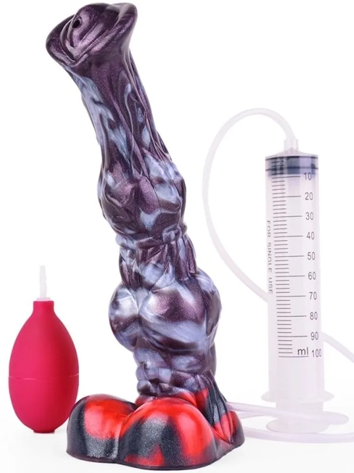 Lakori Squirt Ejakulierender Dildo 25,5 cm - Drachen-Dildo 1