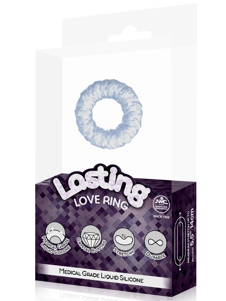 Lasting Love Ring Clear Cock Ring - Cockring 2