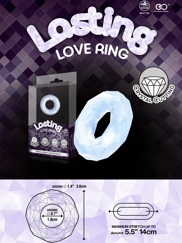 Lasting Love Ring Clear - Cockring 2 [full]