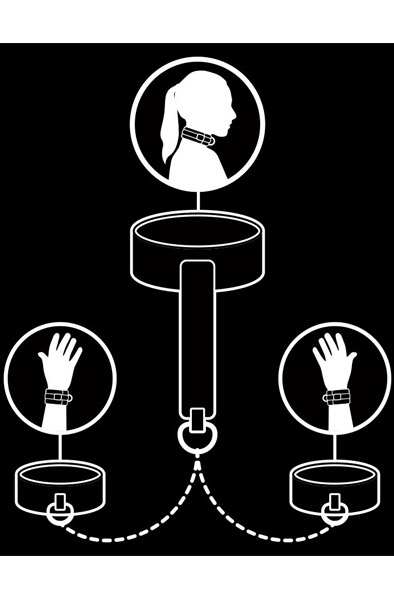 Leather & Handcuffs Vegan Leather - Halsbänder & Handschellen 2