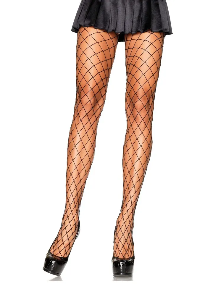 Leg Avenue Diamant-Netzstrumpfhose - Strümpfe 1 [full]