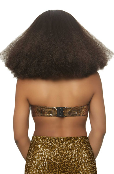 Leg Avenue Diva Disco Wig Brown - Perücke 2