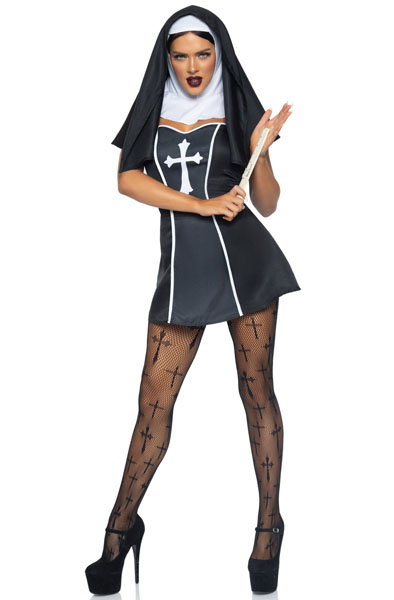 Leg Avenue Freche Nonne - Rollenspiele & Verkleidungen 3