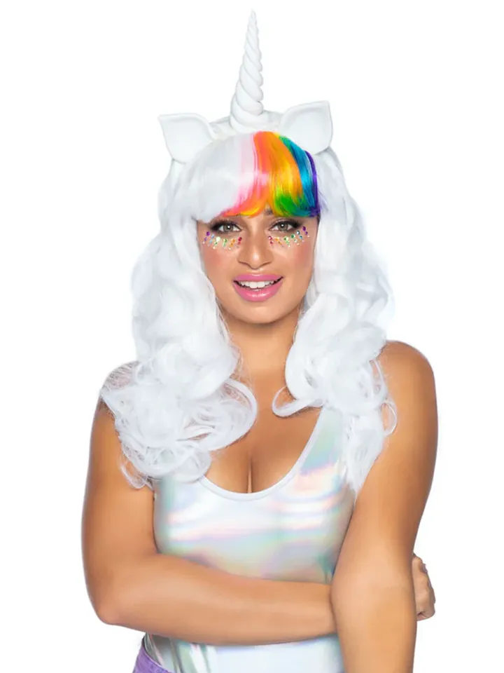 Leg Avenue Unicorn Wig Multicolor - Perücke 1 [full]