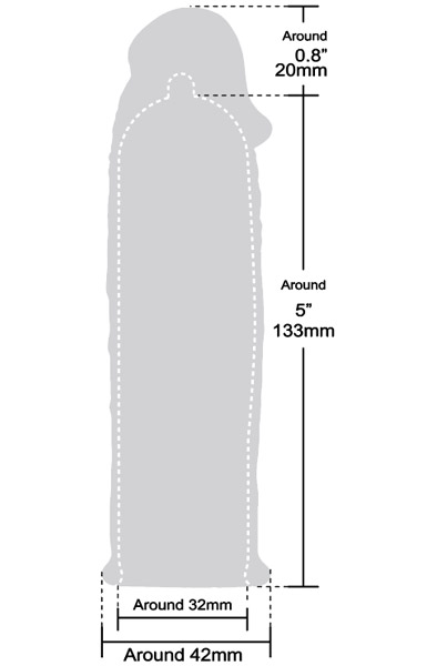 Legendary Extender – 2 cm extra Länge - Penishülle 2