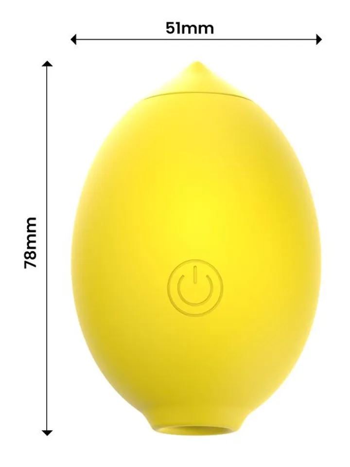 Lemon Clitoral Stimulator With Suction - Luftdruck-Vibrator 3 [full]