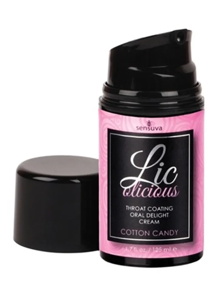 Lic-o-Licious Cotton Candy Oral Cream 50 ml - Essbar und für Oralsex geeignet 2 [full]
