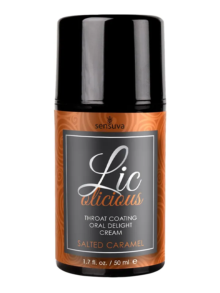 Lic-o-Licious Salted Caramel Oral Cream 50 ml - Essbar und für Oralsex geeignet 1 [full]