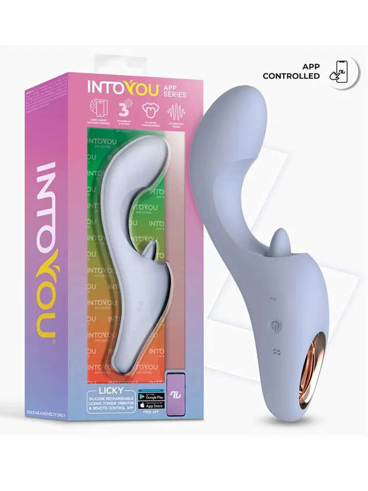 Licky Licking Tongue Vibrator With App - App-gesteuerter Vibrator 5 [full]