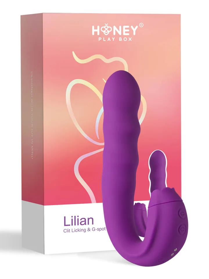 Lilian G-Spot Vibrating Tongue & Rotating Head - G-Punkt-Vibrator 3 [full]