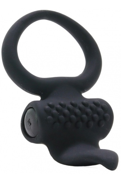 Lingus Vibrating Cock Ring Black - Vibrierender Penisring 3