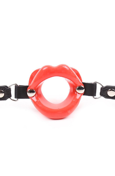 Lip Gag Mouth Shape Adjustable 39-58 cm - Knebel 4