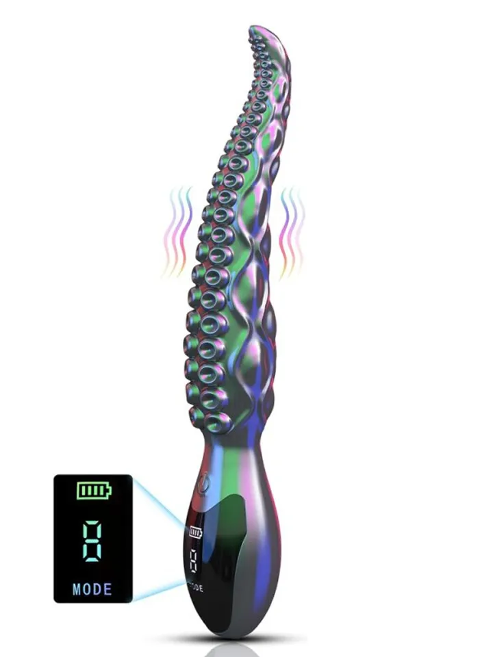 Litak Vibrating Handle Dildo 27 cm - Anal-Dildo mit Vibration 1 [full]