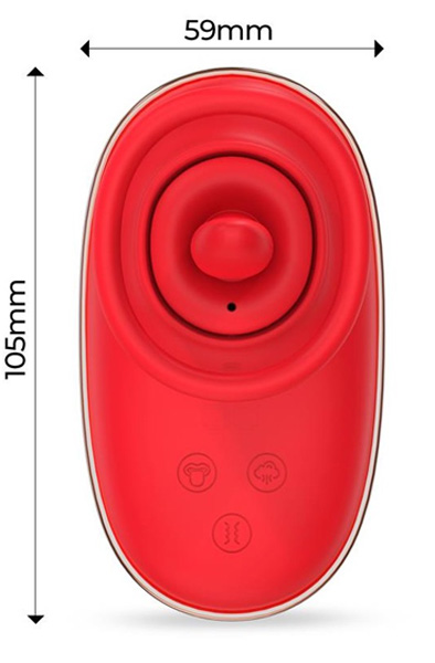 Lizer Stimulator mit Leck- Vakuumpump- & Vibrationsfunktion - Klitoris-Stimulator 2
