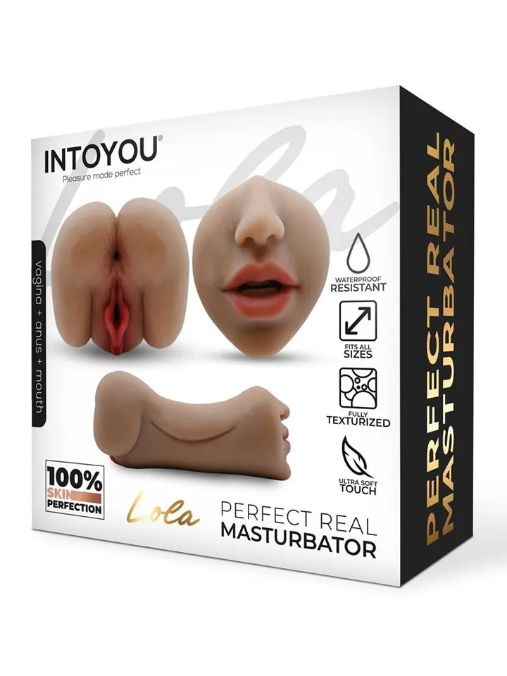 Lola Ultimately Realistic Vagina, Anus & Mouth - Vagina-Masturbator 3 [full]