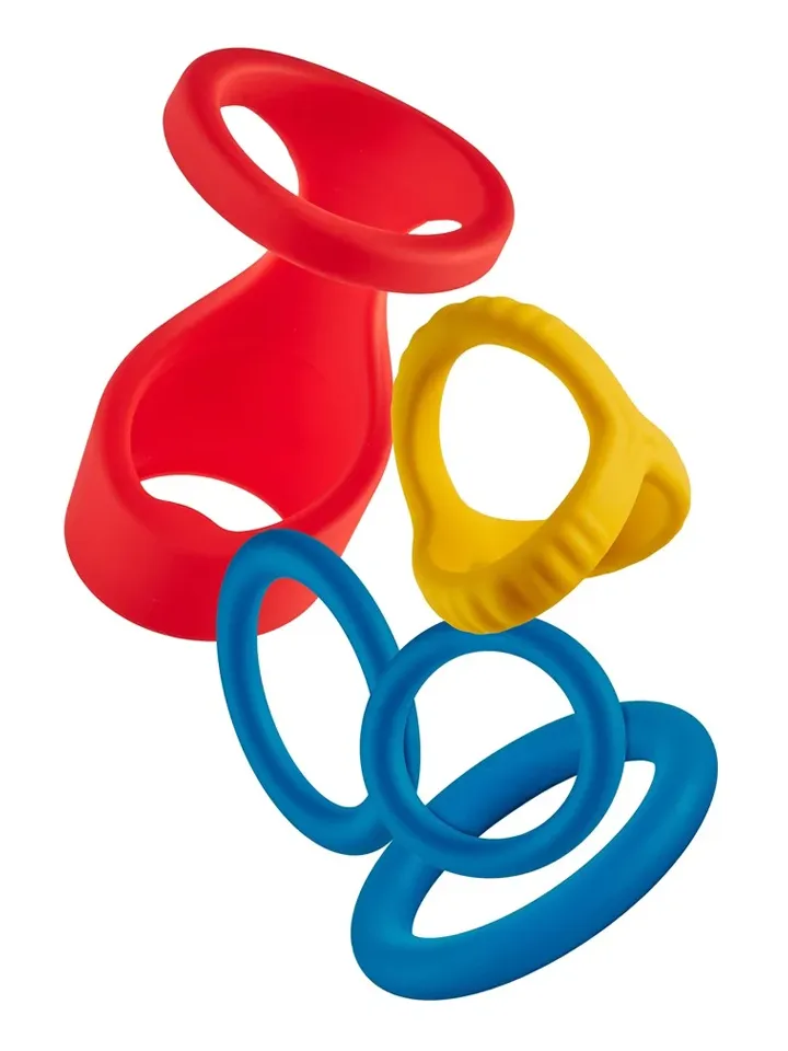 Long Play Love Cock Ring Set - Cockring-Set 1 [full]