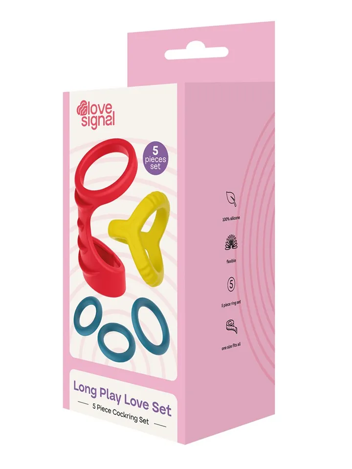 Long Play Love Cock Ring Set - Cockring-Set 3 [full]