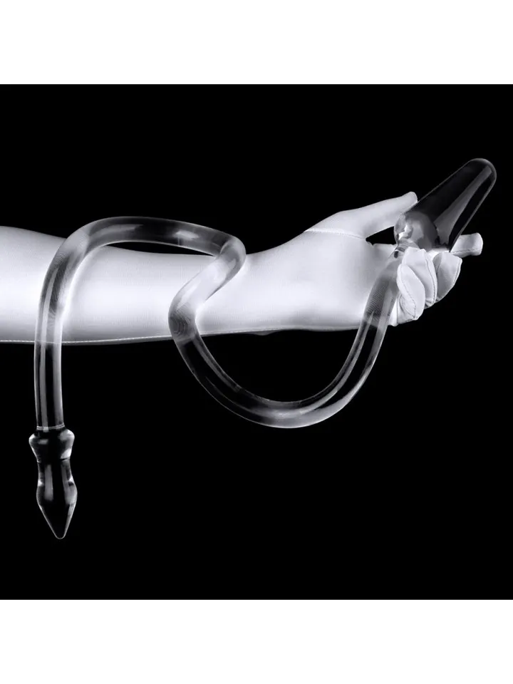 Long Snass Plug Transparent 43 cm - Extra lange Anal-Dildos 2 [full]