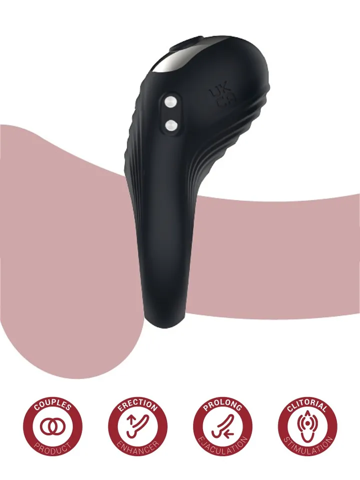Loop Rechargeable Vibrating Cock Ring - Vibrierender Penisring 1 [full]