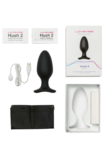 Lovense Hush 2 Groß 57mm - Ferngesteuerter Analplug 4