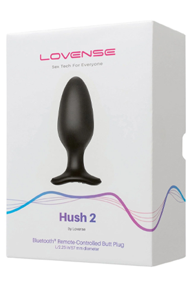 Lovense Hush 2 Groß 57mm - Ferngesteuerter Analplug 6