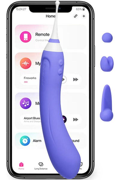 Lovense Hyphy Dual-End Vibrator - Ferngesteuerter Vibrator 1