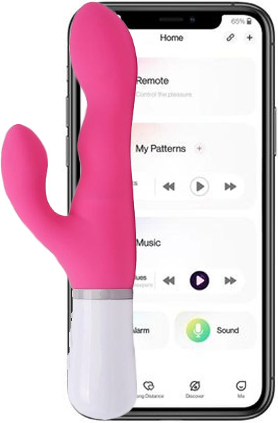 Lovense Nora - App-gesteuerter Kaninchen-Vibrator 1