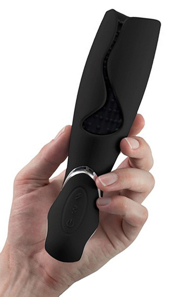 Lovers Premium Vulcan Masturbador Black - Vibrations-Masturbator 2