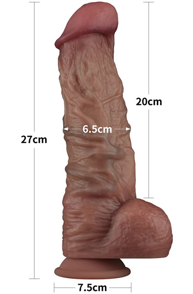 Lovetoy Dual Layered Cock XXL 27 cm - XXL-Dildo 2