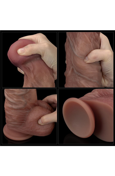 Lovetoy Dual Layered Cock XXL 27 cm - XXL-Dildo 7