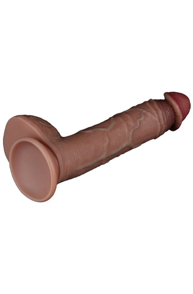 Lovetoy Dual Layered Silicone Dildo 23,5 cm - Realistischer Dildo 5
