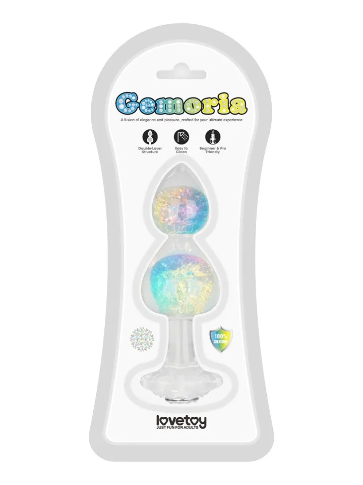 Lovetoy Gemoria Silicone Butt Plug - Analplug 3 [full]