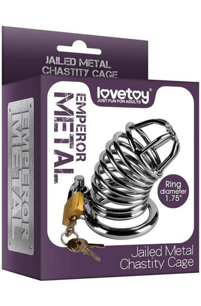 Lovetoy Metal Chastity Cage - Keuschheitskäfig 2