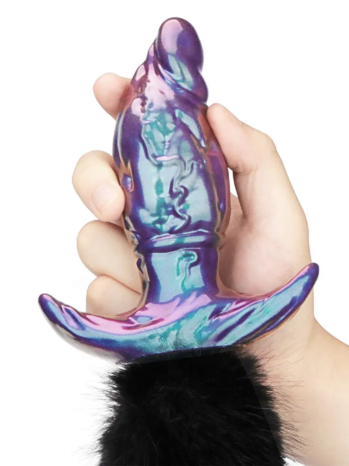 Lovetoy MystiTail Analplug mit Schweif 14 cm - Analplug in Tierform 2 [full]