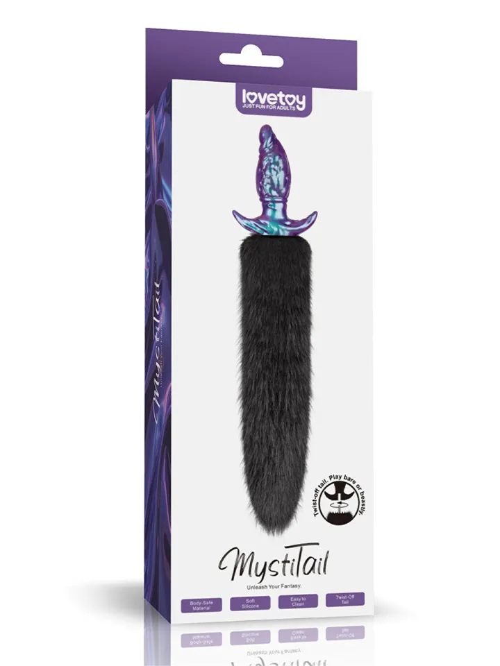 Lovetoy MystiTail Analplug mit Schweif 14 cm - Analplug in Tierform 7 [full]
