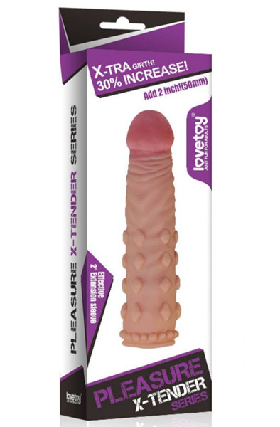 Lovetoy Pleasure X-Tender Penis Sleeve - Penishülle 2